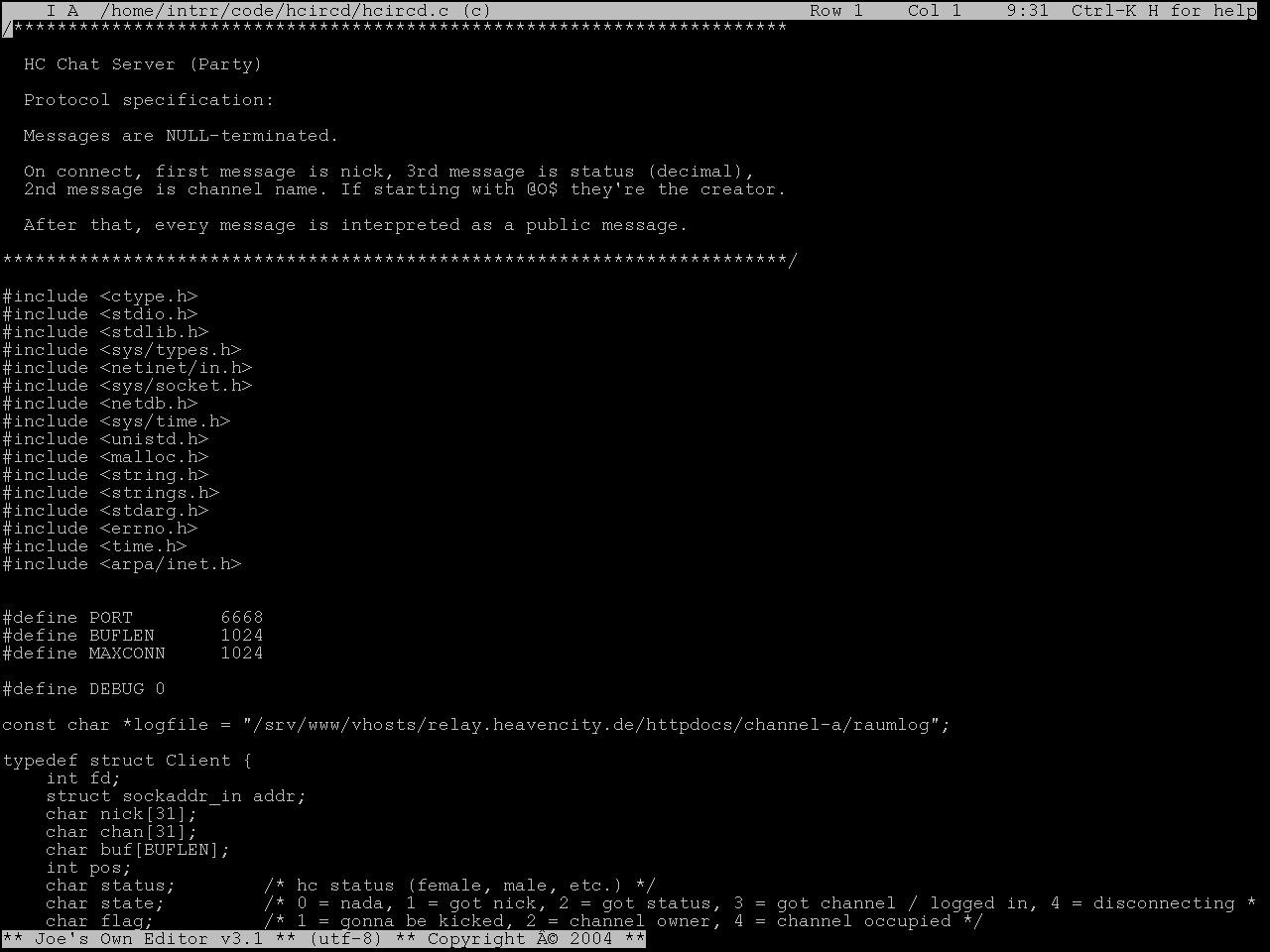 Chatserver source 2