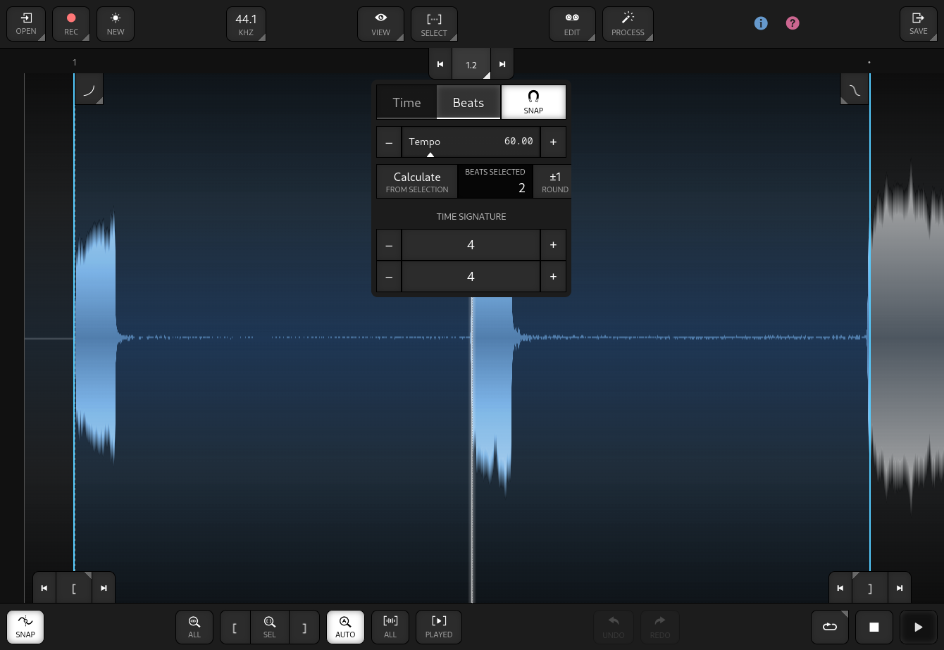 BPM and beat grid