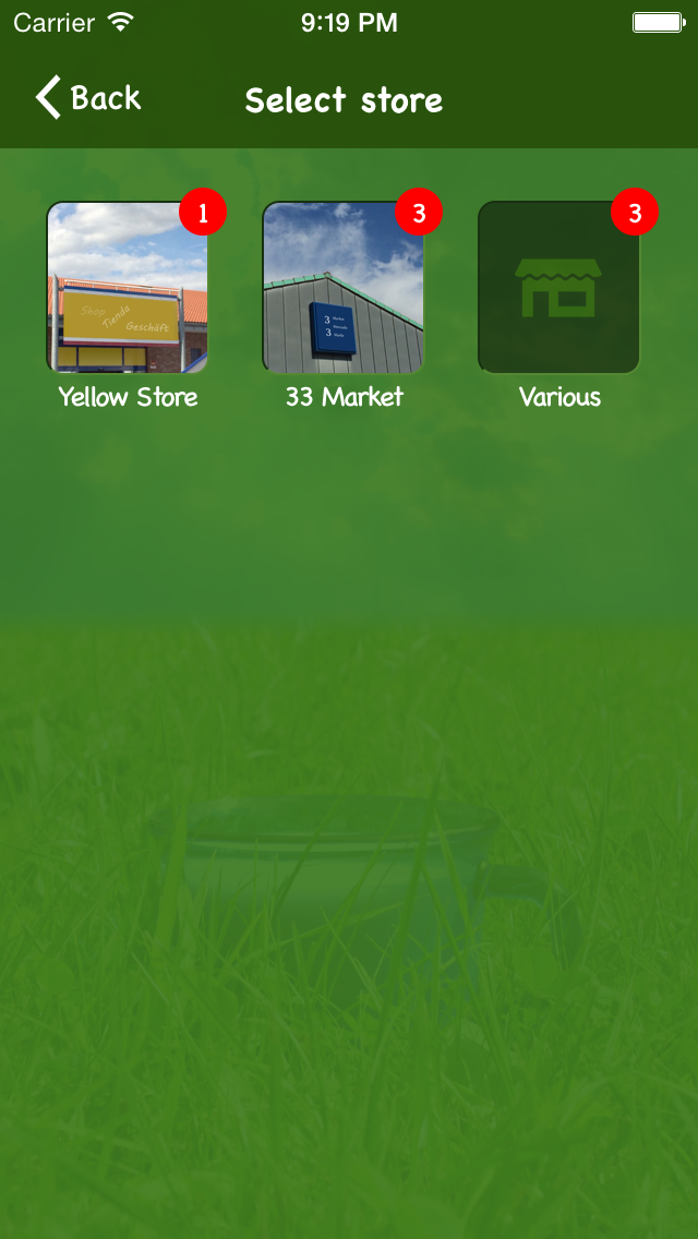 Go shopping