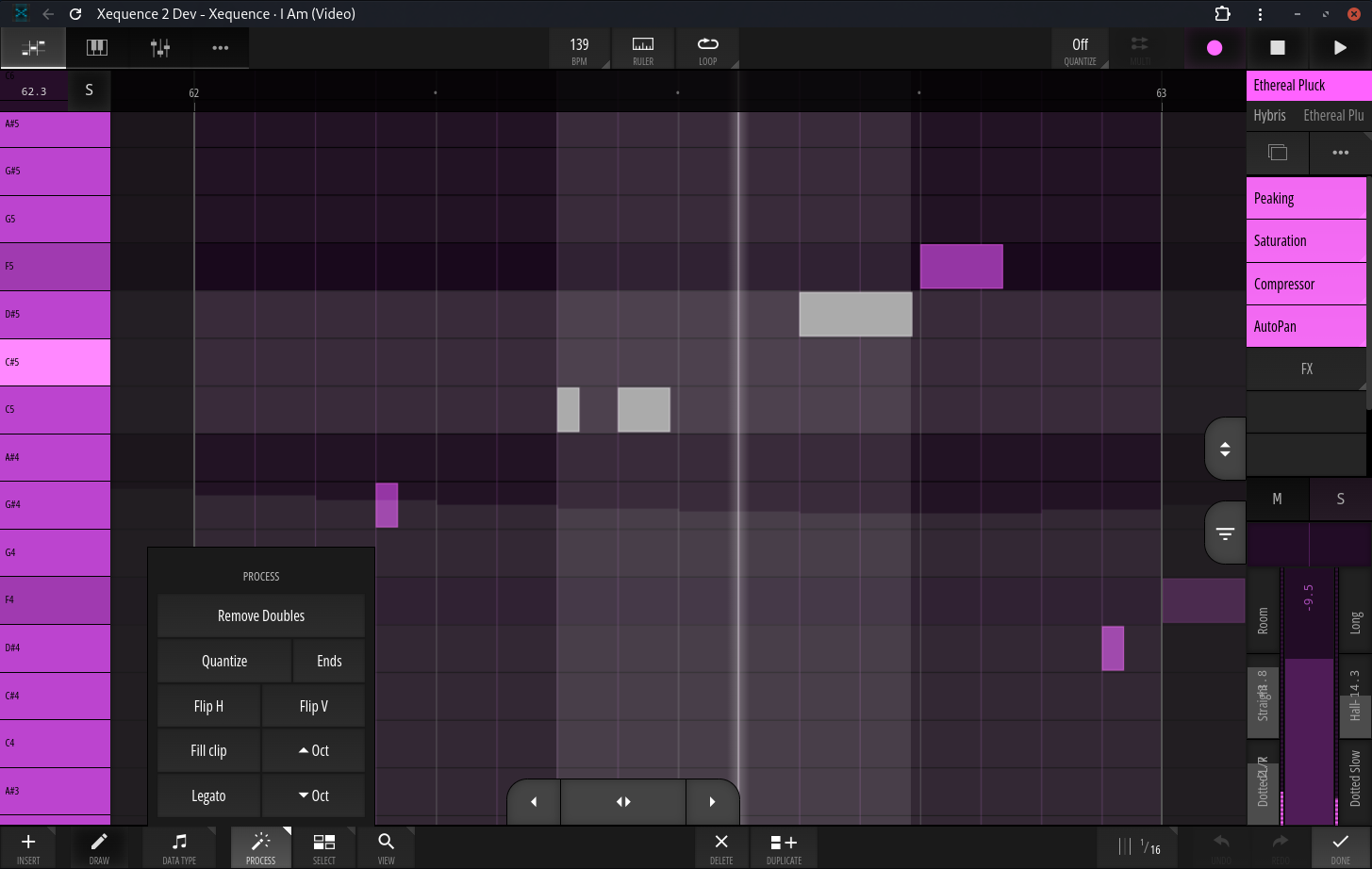 Pianoroll Editor