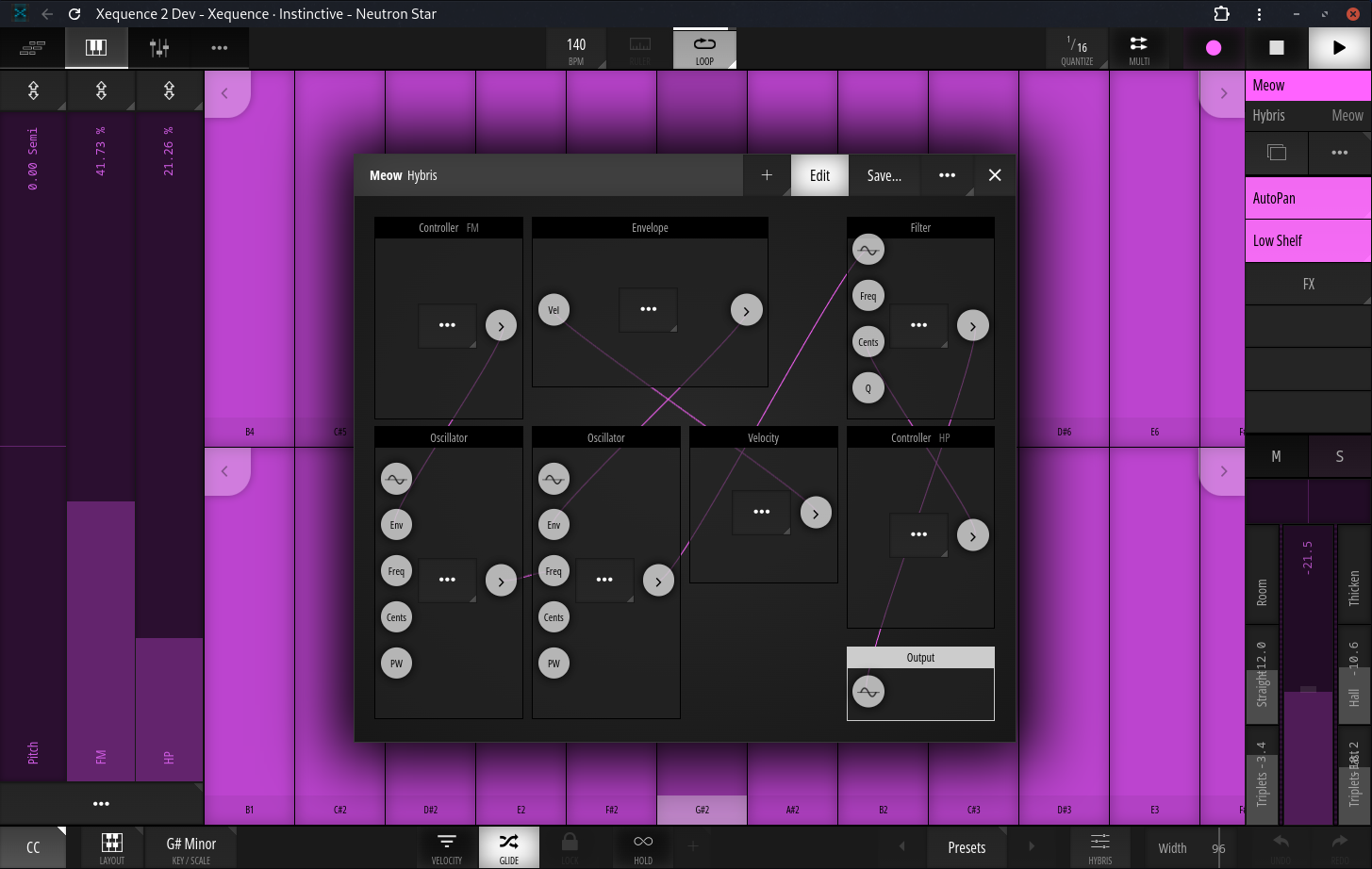 Modular Synth Routing