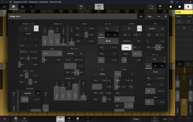 Hybris modular synth